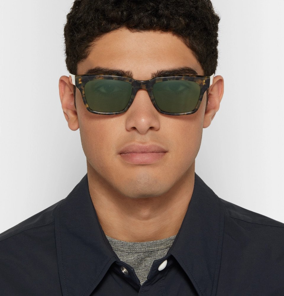 Thom Browne - 418 Square-Frame Tortoiseshell Acetate