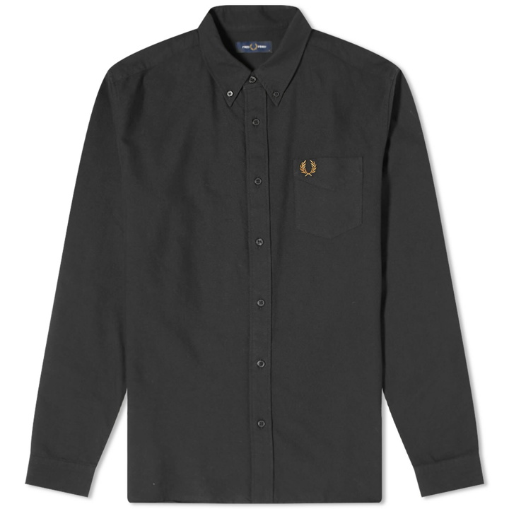Photo: Fred Perry Men's Oxford Shirt in Black