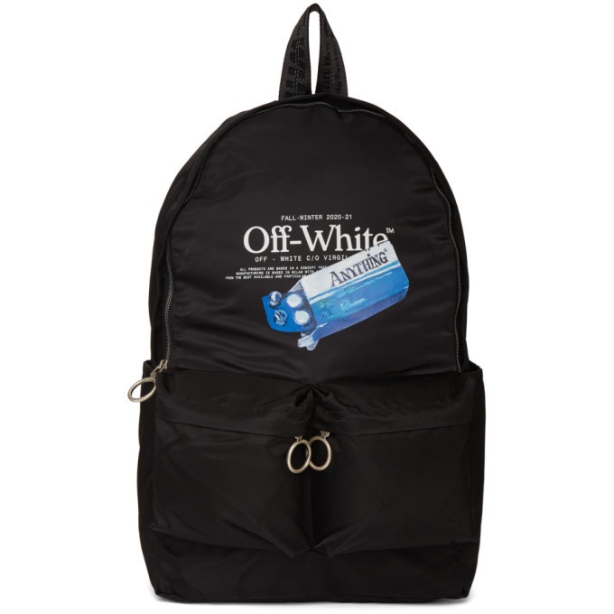 Photo: Off-White Black Medicine Backpack