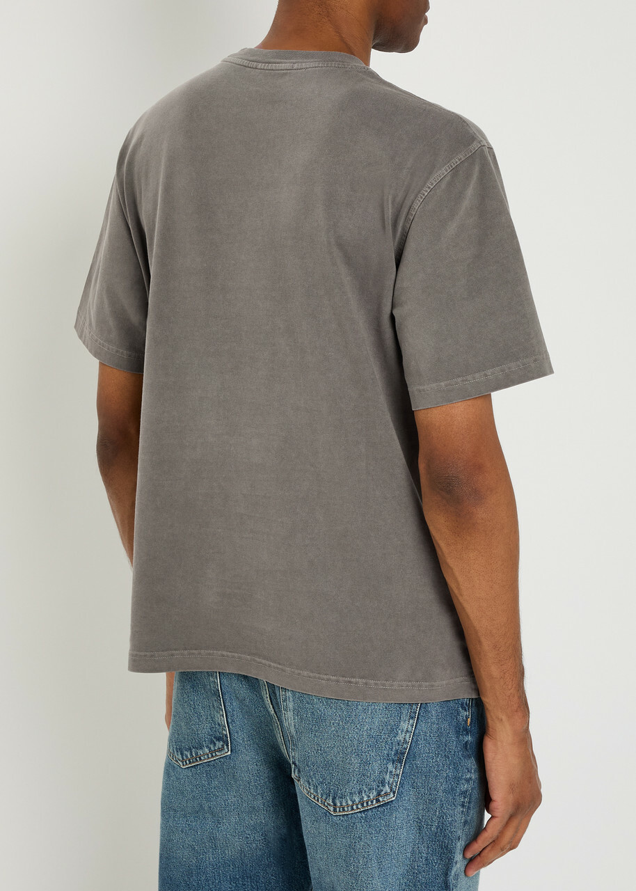 Agolde Flint Cotton T-shirt Grey