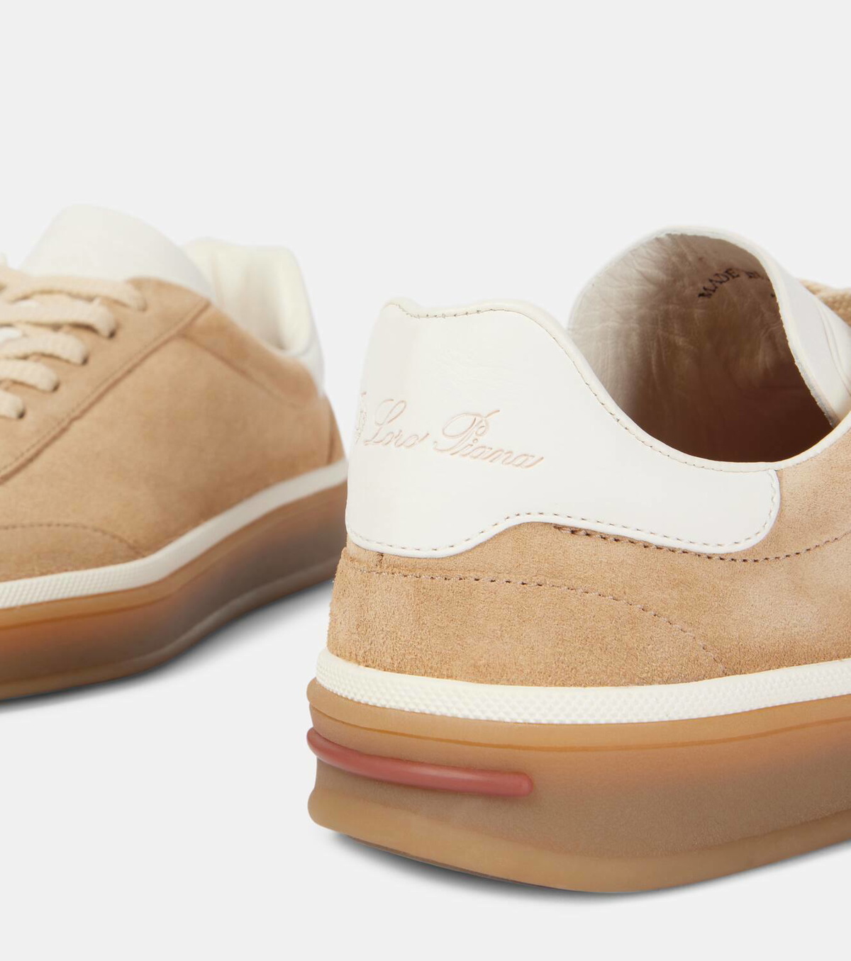 Loro Piana Tennis Walk suede sneakers