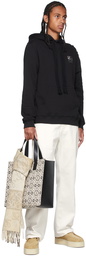 Loewe Black Anagram Drawstring Hoodie