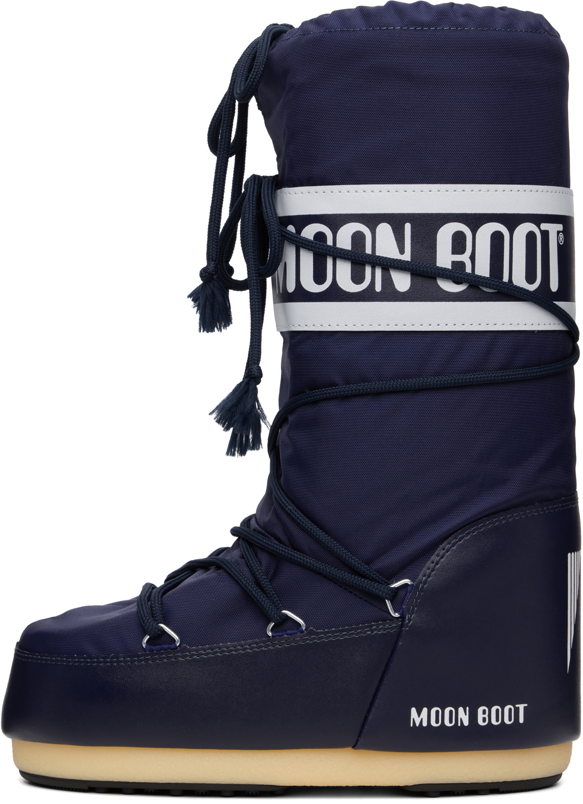 Moon Boot Navy Icon Nylon Boots