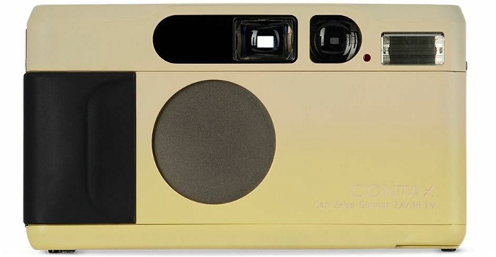 Photo: MAD Paris SSENSE Exclusive Yellow MAD Contax T2 Camera