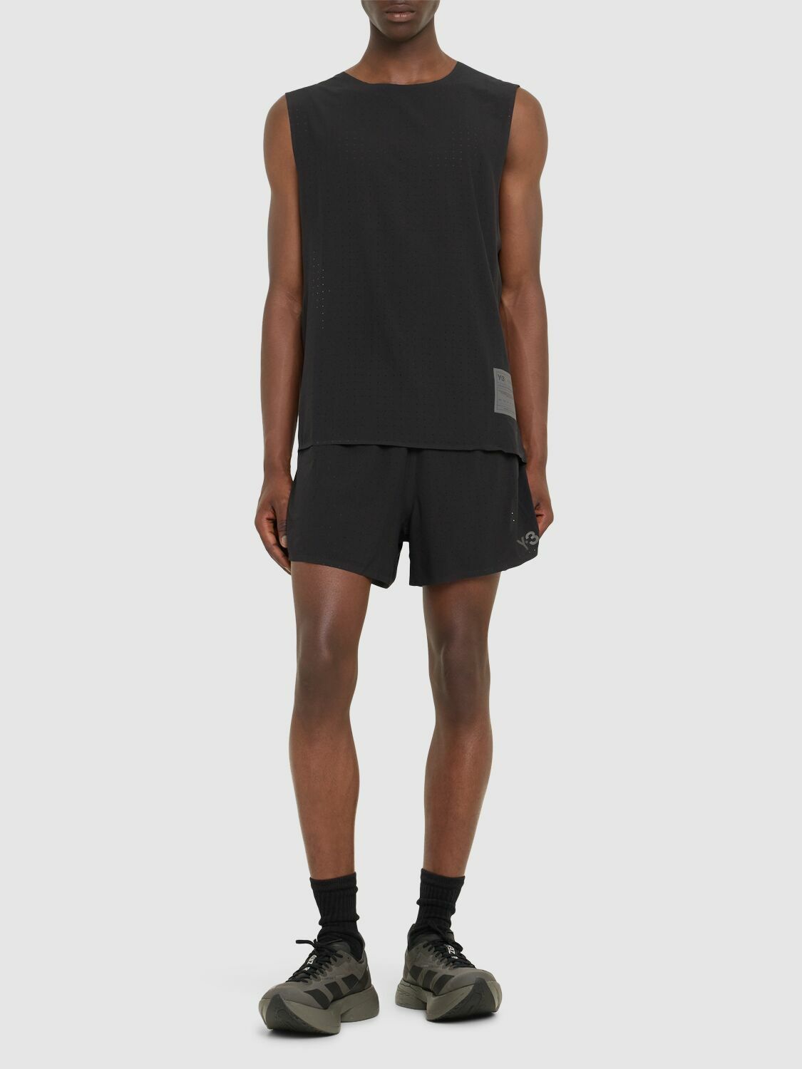 Y-3 Run Short Sleeve Tank Top Y-3
