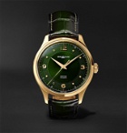 Montblanc - Heritage Automatic 40mm 18-Karat Gold and Alligator Watch, Ref. No. 126464 - Green