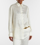 Roberto Cavalli Snake-print shirt