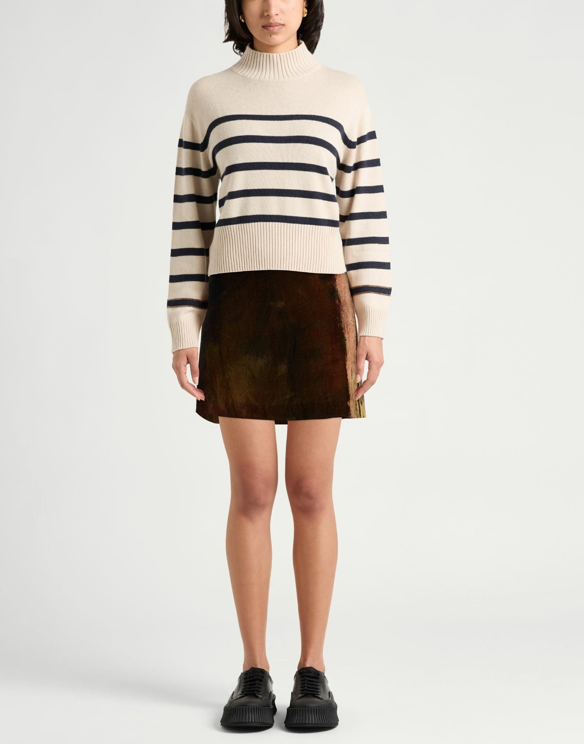 Roberto Collina Womens Mini skirt in Brown