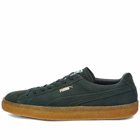 Puma Men's Suede Crepe Sneakers in Green Gables