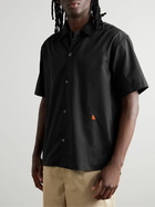 True Tribe - Pablo Embroidered Cotton-Poplin Shirt - Black