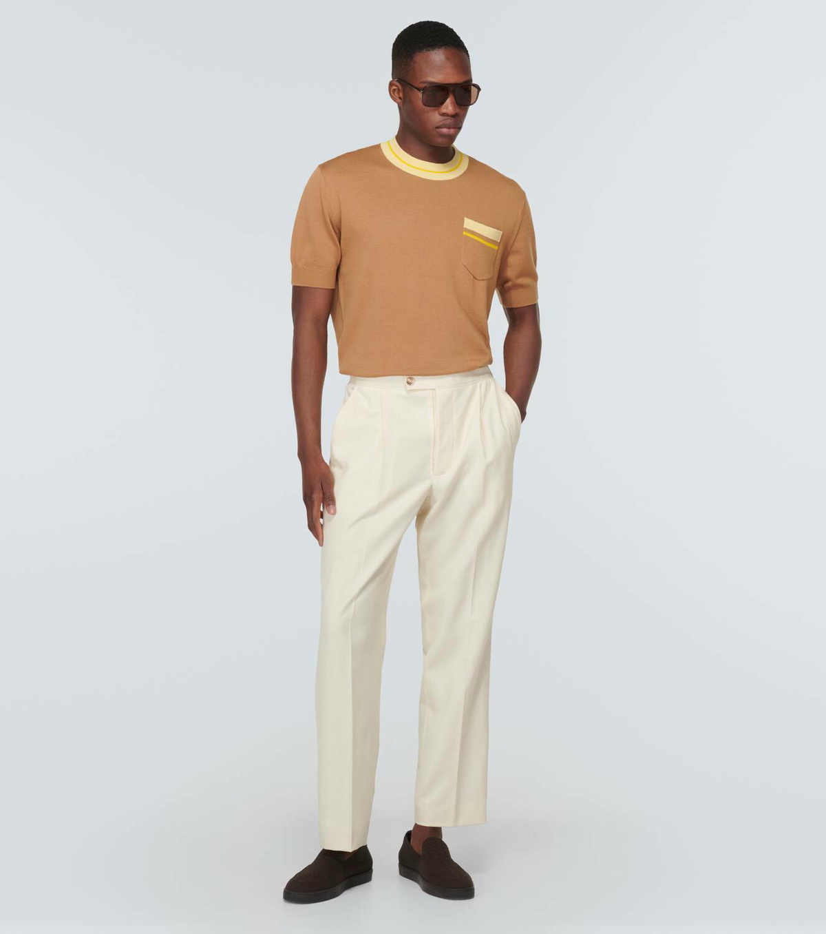 King & Tuckfield Wool T-shirt