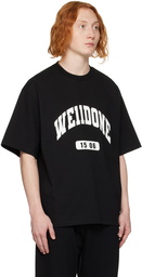 We11done Black Printed T-Shirt