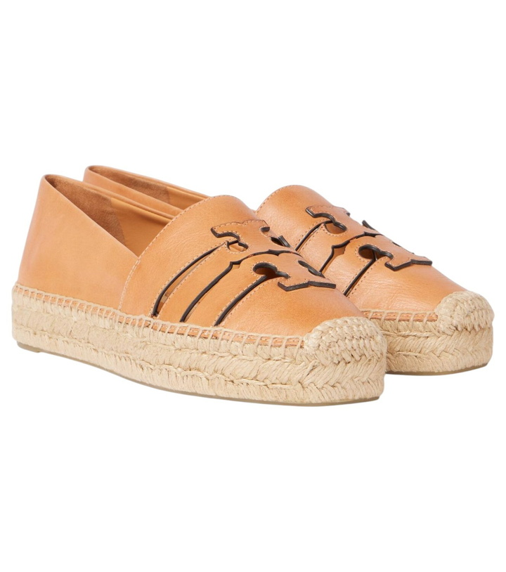 Photo: Tory Burch Ines leather platform espadrilles