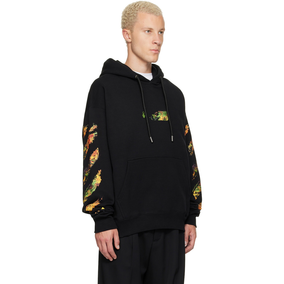 Off-White Black Spices Arrow Skate Hoodie