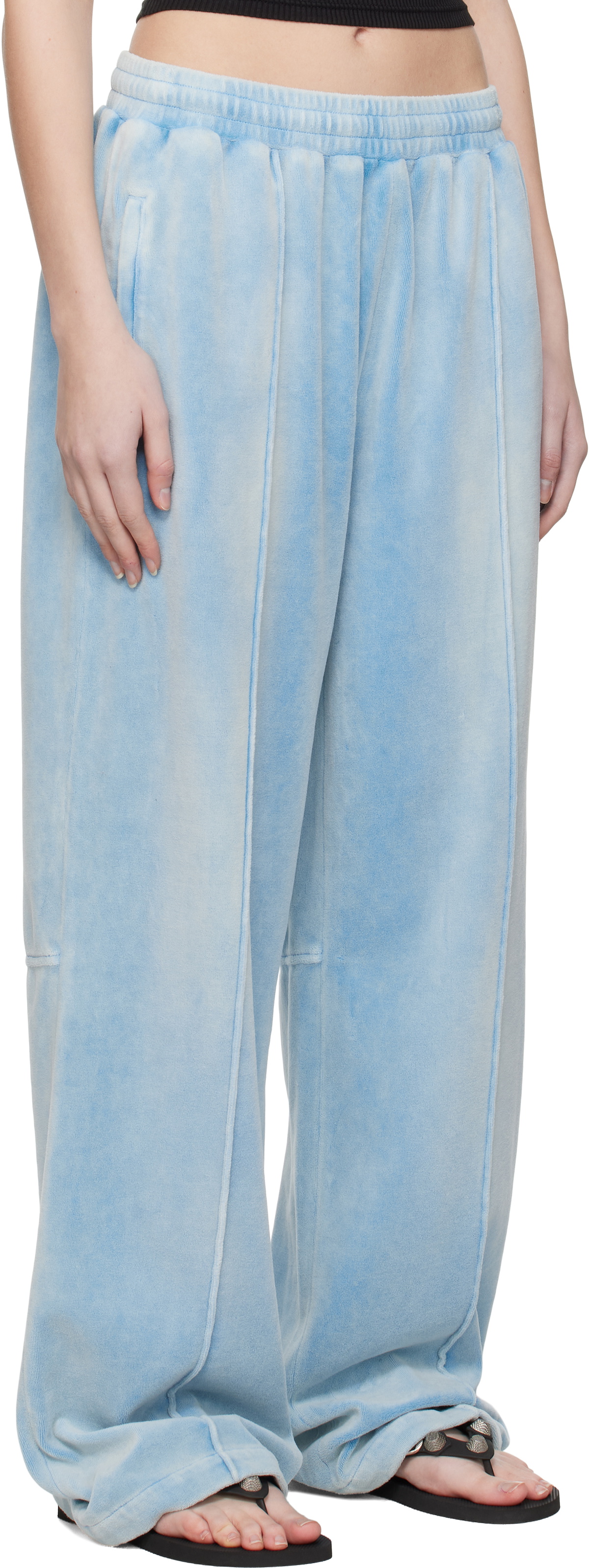 Workwear Pants In Crushed Velour main image 0