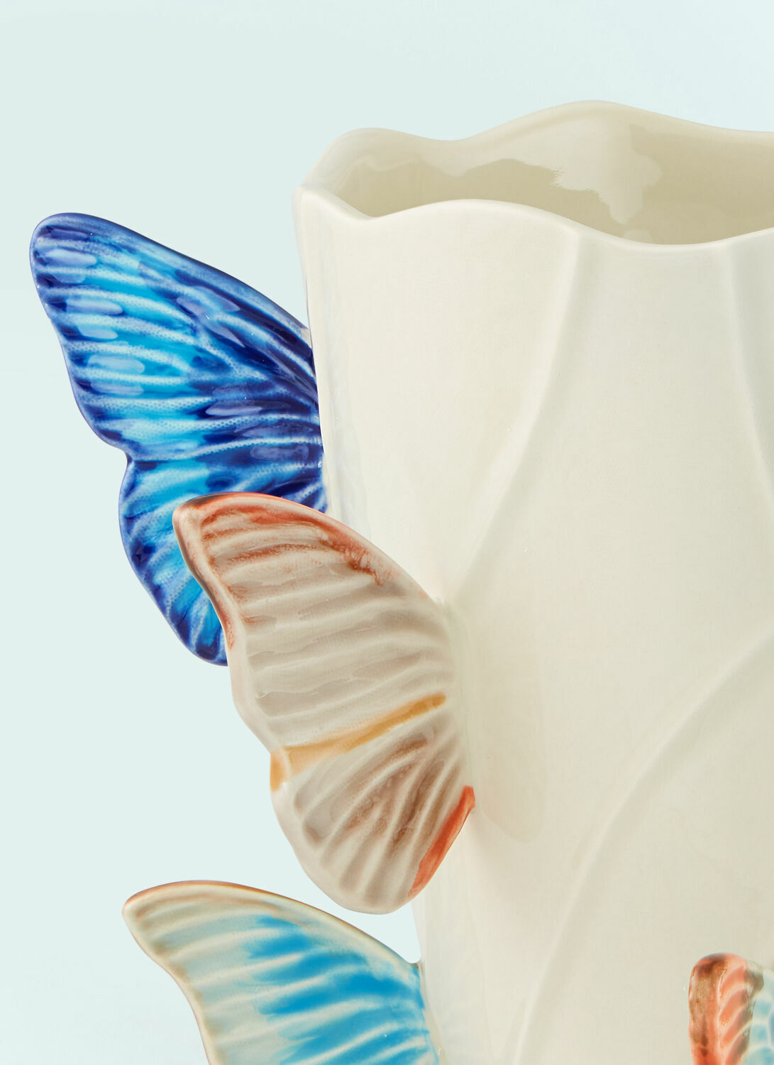 Bordallo Pinheiro Cloudy Butterflies Small Vase