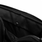 Cote&Ciel Men's Isarau Cross Body Bag in Black Coated Canvas