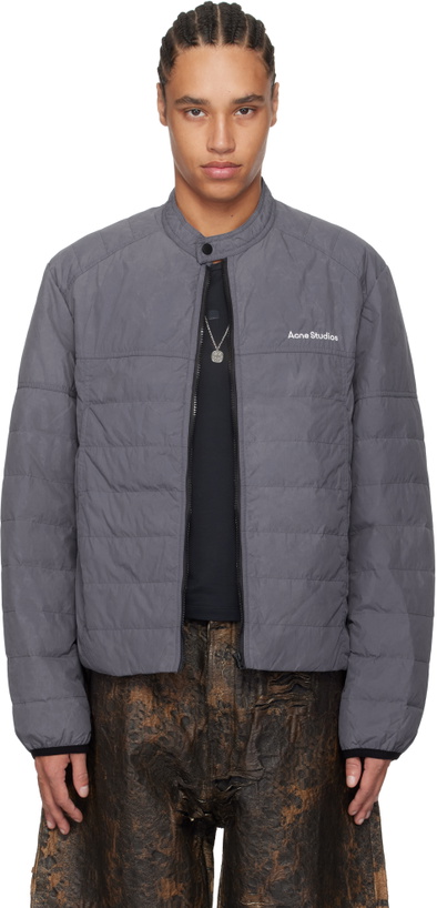 Photo: Acne Studios Blue Down Jacket