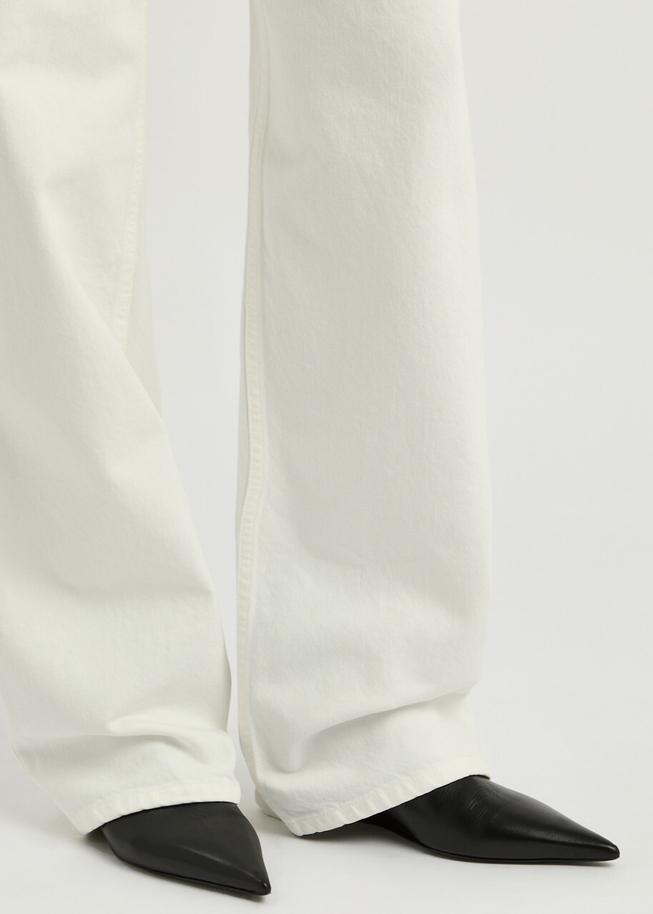 Petar Petrov Streetlife Wide-leg Jeans Ecru