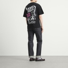 Edwin Men's Ramen Pink TS in Black