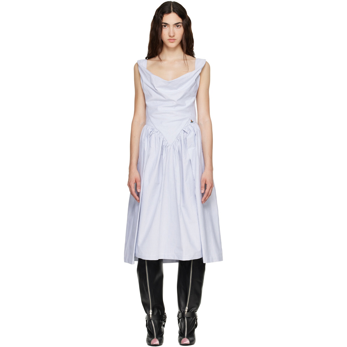 Vivienne Westwood Blue Sunday Midi Dress