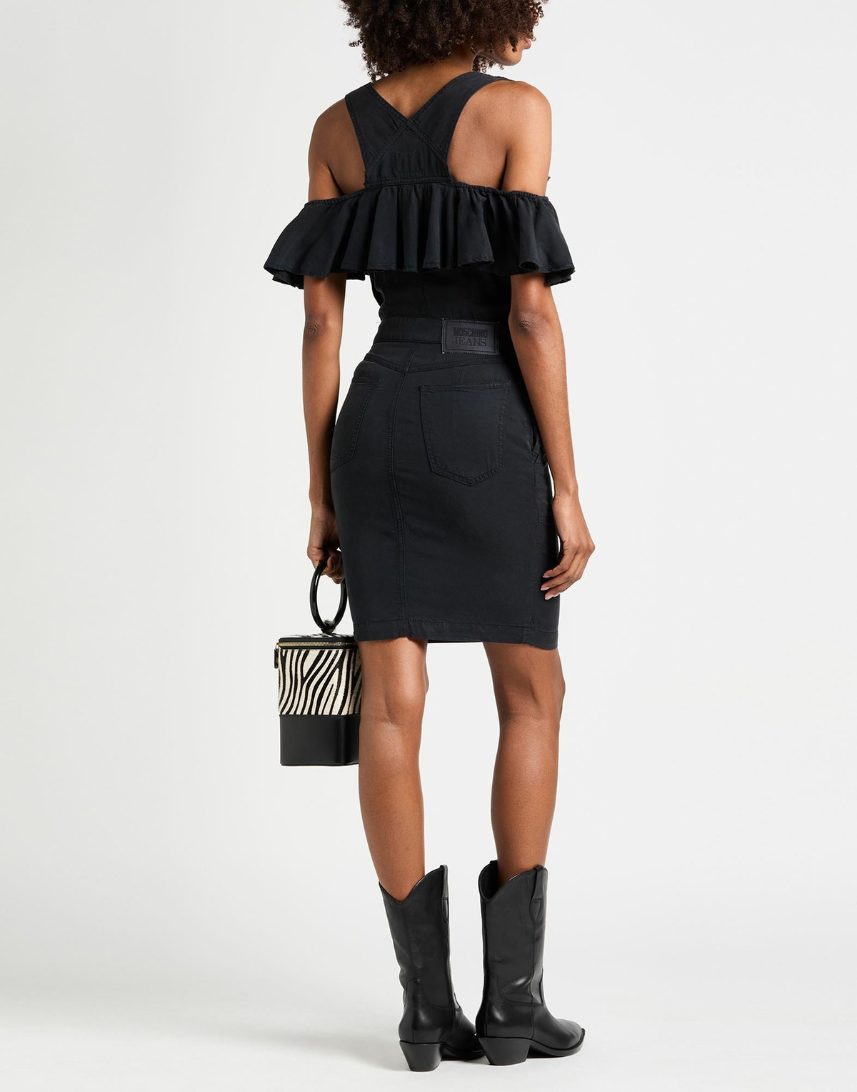 Moschino Jeans Womens Overalls in Black