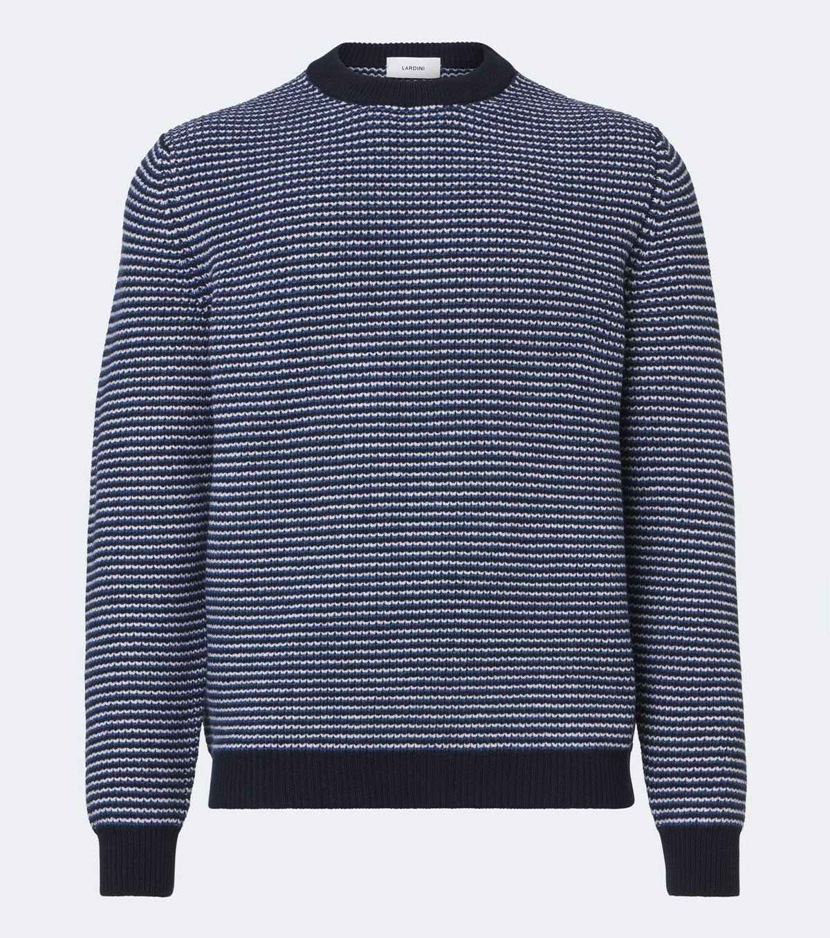 Lardini Striped wool and cashmere sweater