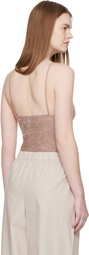 Baserange Beige Mississippi Bodysuit