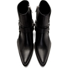 Calvin Klein 205W39NYC Black Tex Harness Boots