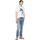 Kenzo White Flying Phoenix T-Shirt