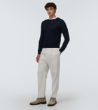 Zegna Ribbed-knit wool sweater