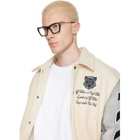 Off-White Brown & Gold Style 5037 Glasses