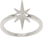 Stolen Girlfriends Club Silver Large North Star Ring