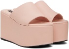 SIMONMILLER Pink Tommy Edition Platform Sandals