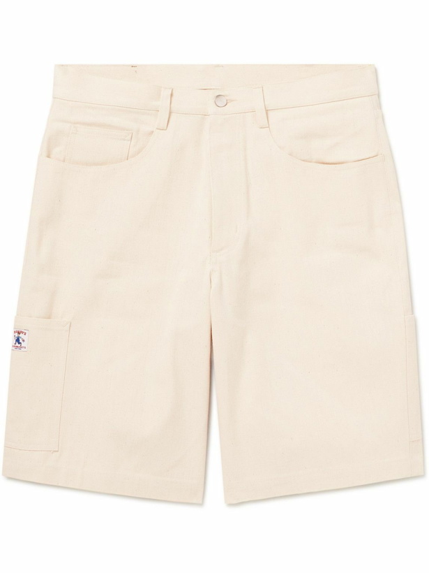 Photo: Randy's Garments - Straight-Leg Cotton-Canvas Cargo Shorts - Neutrals