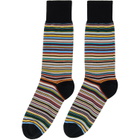 Paul Smith Three-Pack Multicolor 'Artist Stripe' Socks