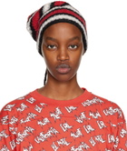 ERL Red Striped Beanie