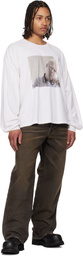 ALEXANDER DIGENOVA Off-White Alexander Long Sleeve T-shirt