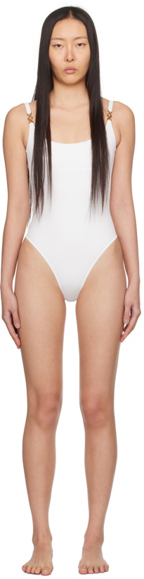 Photo: Versace Underwear White Medusa'95 One-Piece