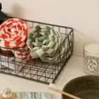 Baina Josephine Hand Towel in Sage/Chalk 