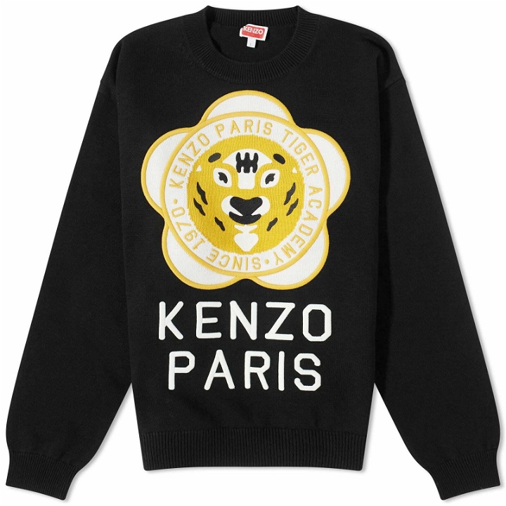 Photo: Kenzo Paris Men's Kenzo Tiger Academy Crew Sweat in Black