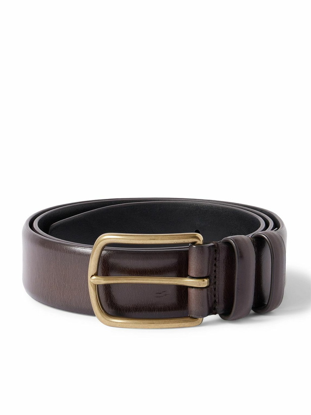 Photo: Officine Creative - 3.5cm Leather Belt - Brown