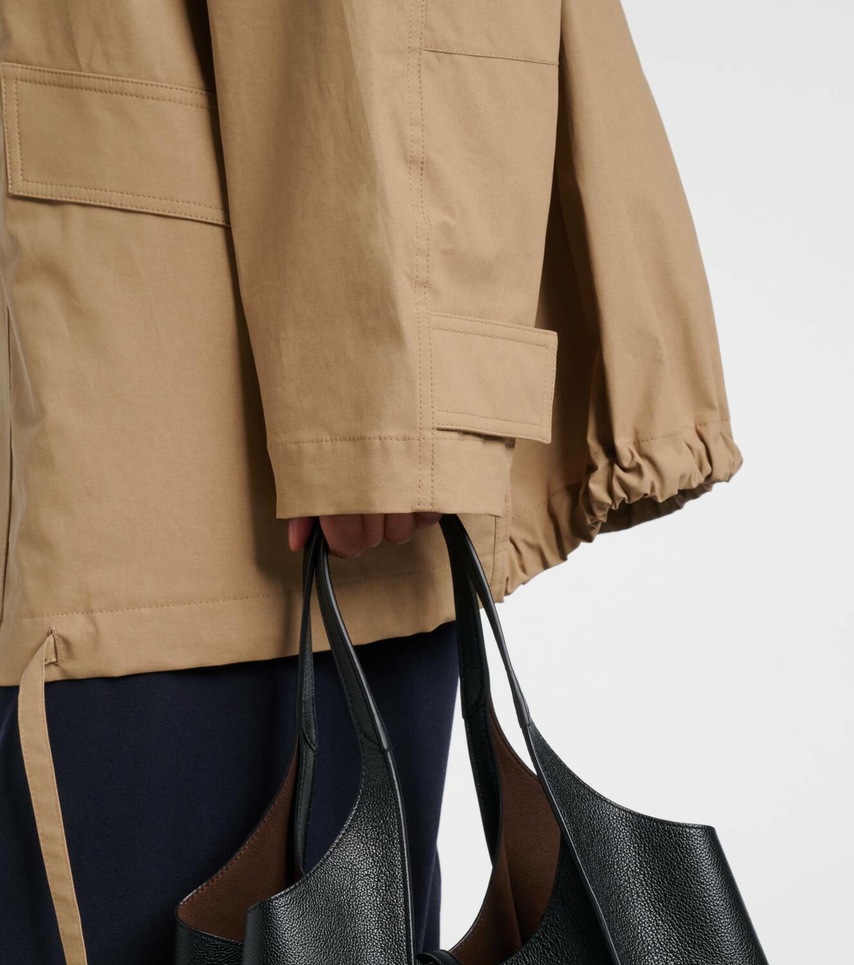 Tod's Coated cotton jacket