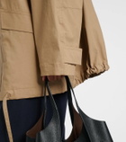 Tod's Coated cotton jacket