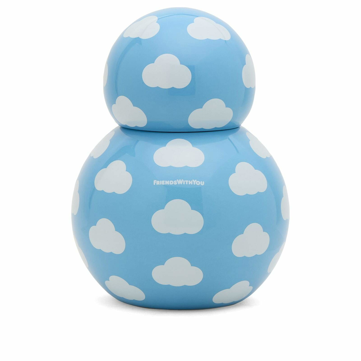 Home Studyo x Friends With You Little Cloud Cookie Jar in Blue/White 