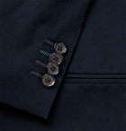PS Paul Smith - Navy Cotton-Blend Suit Jacket - Blue
