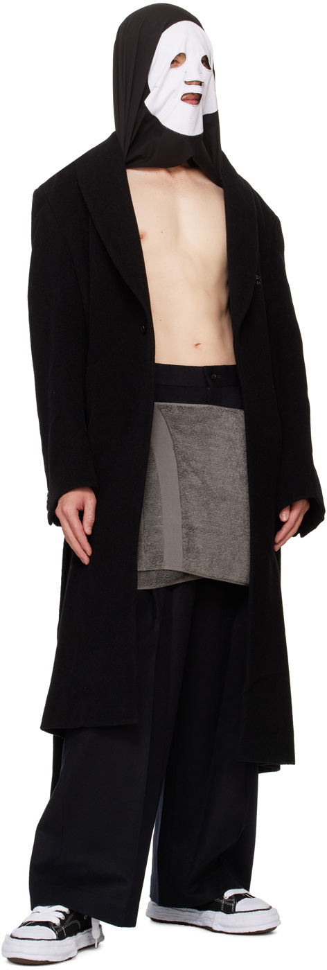 doublet Black Onsen Towel Trousers