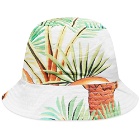 Endless Joy Men's Date Palm Bucket Hat in Cream