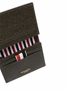 THOM BROWNE - Leather Card Holder