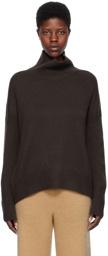 LISA YANG Brown Heidi Turtleneck